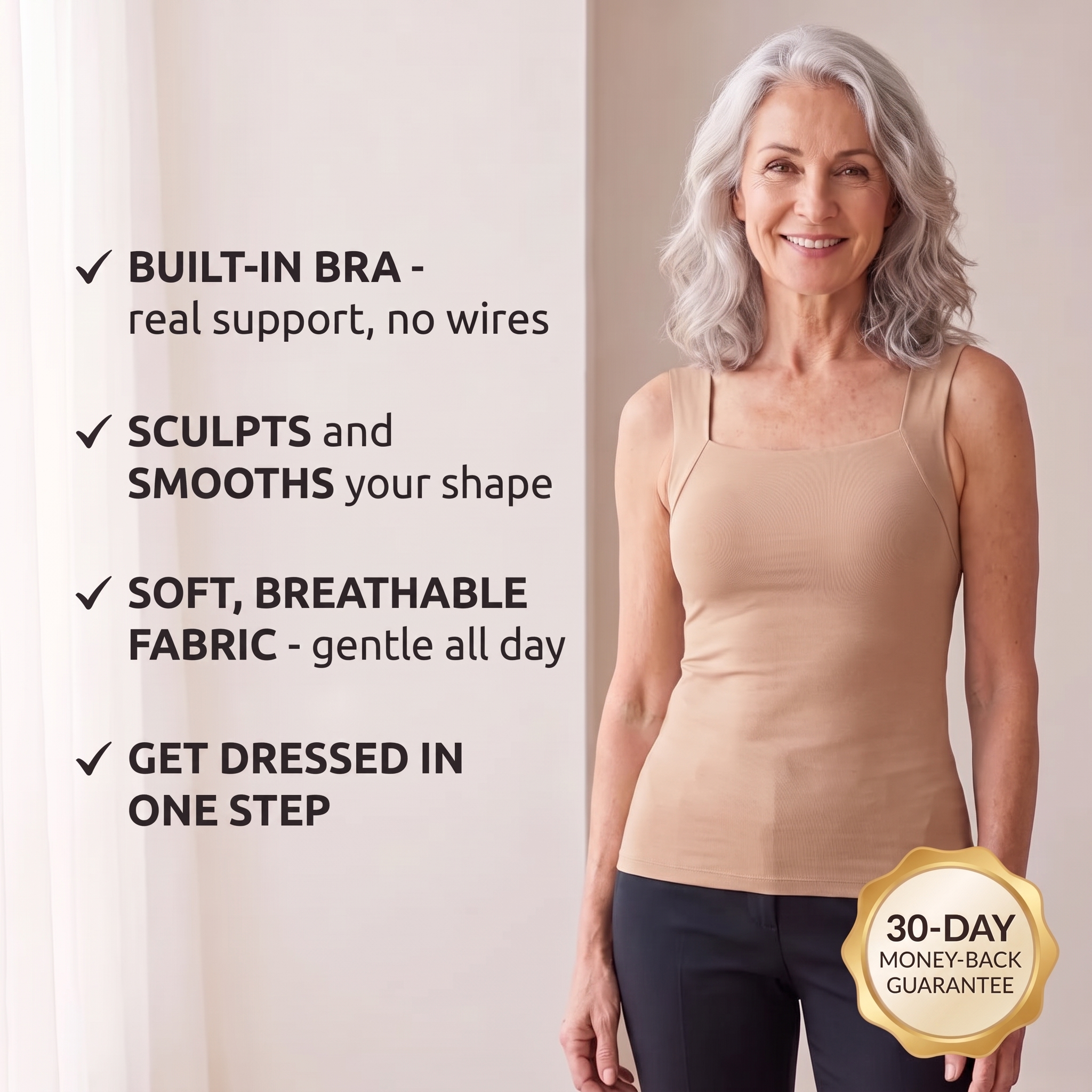 Velmora™ FreedomFit Support Tank