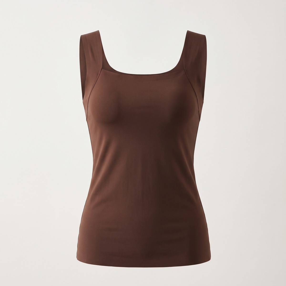 Velmora FreedomFit Support Tank in Chocolate Brown