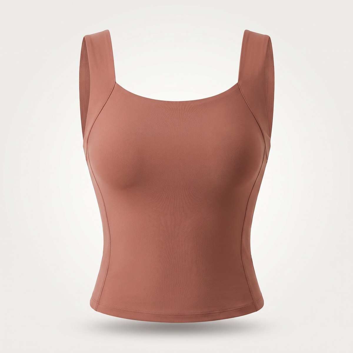 Velmora FreedomFit Support Tank in Terracotta